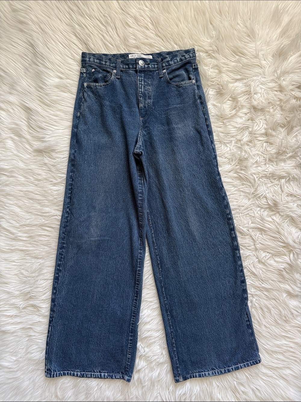 rag & bone Sweatpant Jean Wide Leg Size 29 - Picture 5 of 14